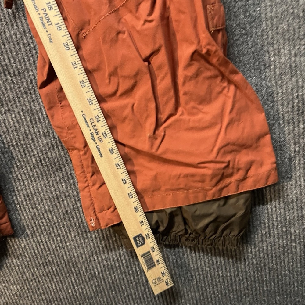 Burton Snow Pants Mens XL Orange Mesh Lined Insulated Waterproof Pockets - Picture 4 of 12